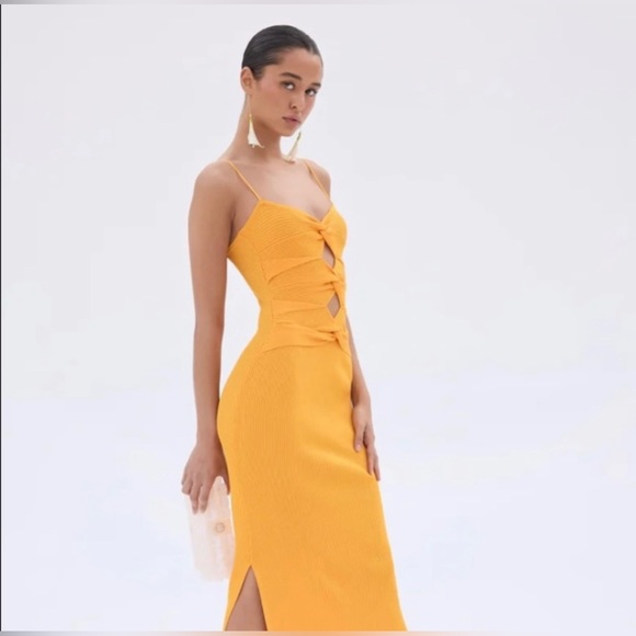 Cult Gaia Marigold Honey Dress - Picture 4 of 10